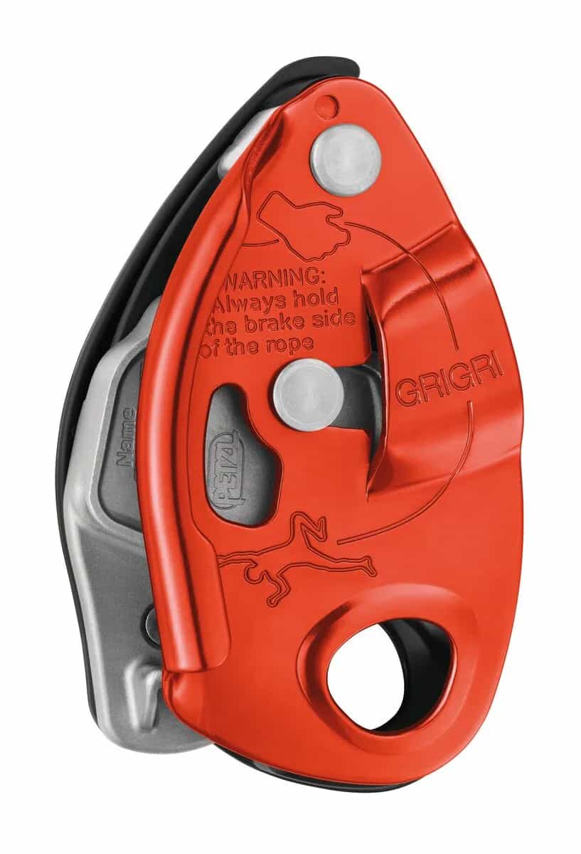 Страховочно-спусковое устройство Petzl GRIGRI - Red/Orange
