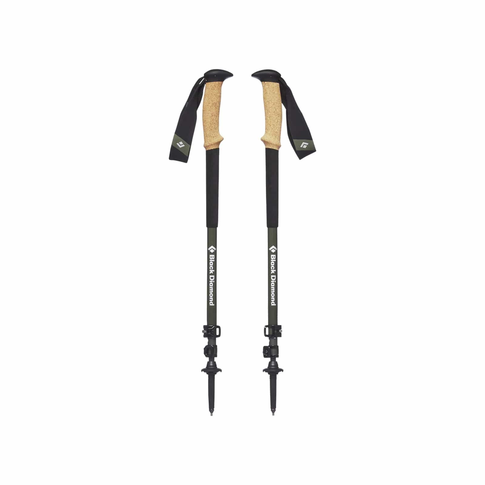 Палки трекинговые телескопические Black Diamond Alpine Carbon Cork Trekking Poles - Tundra